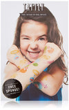 Tattly Temporary Tattoos - Colorful Silly Monster Set of 16