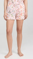 BedHead - S/S Cotton Poplin Shorty PJ Set - Charming Charleston - Small