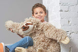 Wild Republic Jumbo Sloth Plush, Giant Stuffed Animal, 30 Inches