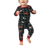 BedHead - Infant Long Sleeve Jersey PJ Set - Sweater Weather - 9-12 Months