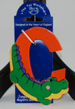 The Toy Workshop - Magnetic Jungle Alphabet Letter - Red "C" - Crocodile