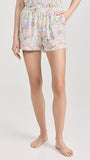 BedHead - S/S Shorty Stretch Jersey PJ Set - Cottage Garden - Large