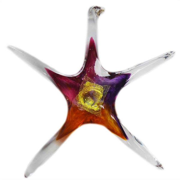 Luke Adams - Suncatcher - Large Star - Pink