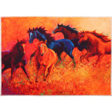 Olivia's Home - 32" x 22" Accent Rug - Free Ranging Mustangs