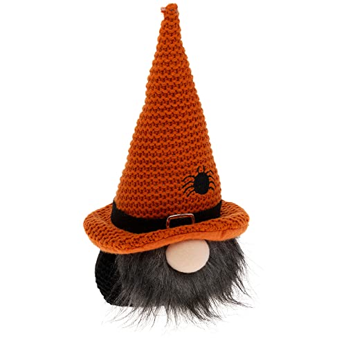 Boston International -12" Fabric Gnome  - Radagast Orange Hat