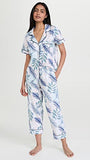 Bedhead Womens Breezy Palm Cropped Knit Pajama Set Style-BH2723796