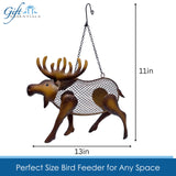 Gift Essentials - Mesh Bird Feeder - Moose