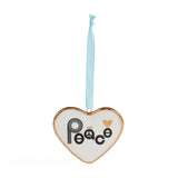 Jonathan Adler - Christmas Tree Ornament - Peace & Love