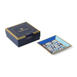 Jonathan Adler - Square Tray - Sorrento Blue/White