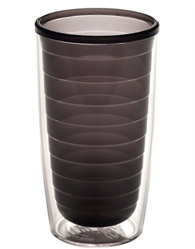 Tervis Tumbler - 16oz Clear and Colorful Tabletop Collection - Jewel Tone Quartz Grey