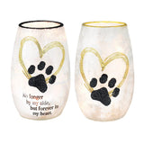 Stony Creek - 5.25" Frosted Glass USB Lighted Vase - In My Heart