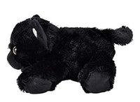 Wild Republic Black Cat Plush, Stuffed Animal, Plush Toy, Gifts for Kids, Hug’Ems 7"