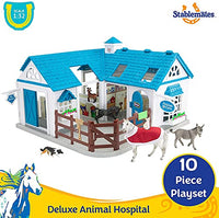 Breyer - Stablemates Deluxe Animal Hospital - 10 Piece Set