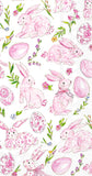 Boston International - Paper Guest Towel 16 Count - Pink Bunny Floral