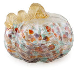 Boston International - Large Glass Pumpkin - Mottled