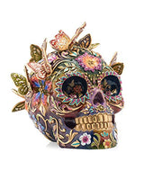 Jay Strongwater - Frida Skull with Butterflies Figurine