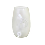Stony Creek - Frosted Glass - 5" Lighted Vase - Angel Is Near