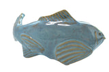 Fish In The Garden - Ceramic Garden Koi - Sky - Large Right