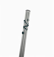 Drinking Straws.Glass - Glass Straw Spiral Wrap - 9.5mm x 8" - Turquoise