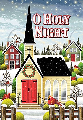 Jeremiah Junction - Garden Flag - "Christmas Eve" - O Holy Night