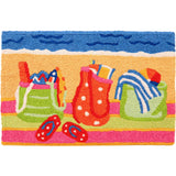 Jellybean - 30x20 Indoor/Outdoor Accent Rug - Beach Gear