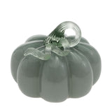 Boston International - Small Glass Pumpkin - Sage
