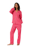 BedHead - Classic Woven Flannel L/S PJ Set - Wonderland Plaid - X-Small