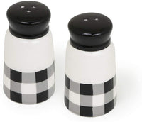 Boston International - Salt & Pepper Set - Black & White Check
