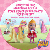 Breyer Piper's Pony Tales Doll and Pony Set, Piper + Spark, 6-Inch Posable Rider and 7-Inch Horse for Creative Play, Toy for Boys & Girls 3+