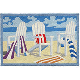 Jellybean - 30x20 Indoor/Outdoor Accent Rug - Adirondack Chair