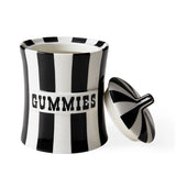 Jonathan Adler - Vise Canister Gummies - Black/White