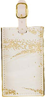 Eccolo - Passport Cover & Luggage Tag - Pink Marble