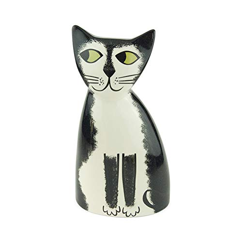 Hannah Turner - Money Bank - Black & White Cat