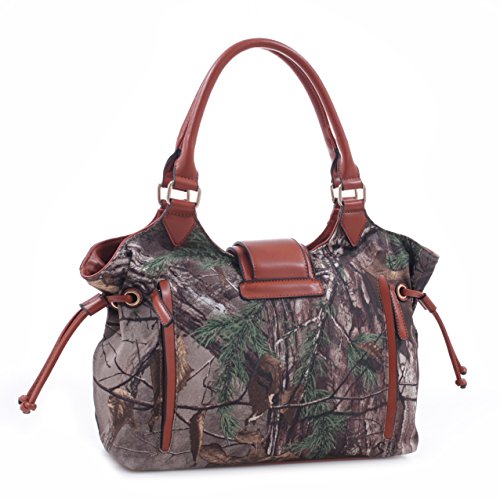 Emperia Outfitters - Concealed Carry Hobo Handbag - Camo Coffee