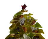 Bboggled Art - 10" x 12" Wall Art - Recycled Wine Bottle - Christmas Tree