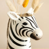 Lisa Angel UK - Ceramic Vase - Zebra Head