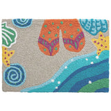 Jellybean - 30x20 Indoor/Outdoor Accent Rug - Seaside Sandals