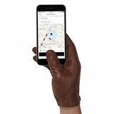 Glove.ly - Driver Touchscreen Gloves - Leather - Black - Large