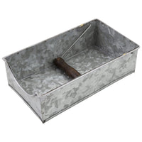 Boston International - Metal Napkin Holder - Silver w/ Weight