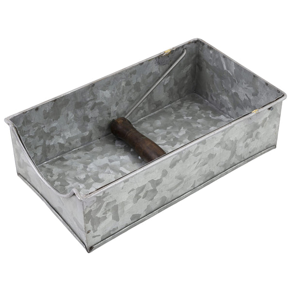 Boston International - Metal Napkin Holder - Silver w/ Weight