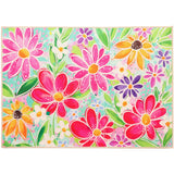Olivia's Home - 22" x 32" Accent Rug - Crystal Floral Garden