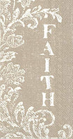 Boston International - Paper Guest Towel 16 Count - Faith Filigree