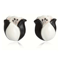 Franz Porcelain - Earrings - Camellia Flower