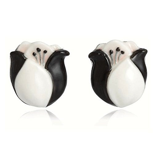 Franz Porcelain - Earrings - Camellia Flower