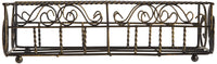 Boston International - Napkin / Guest Towel Holder -  Garden Gate Antique Brass