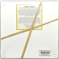 GC - LS Arts - 9" Glass Cheese Board - Bird Harmony