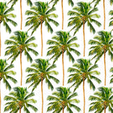 Boston International - 3-Ply 5" Cocktail Napkins 20 Count - Palm Trees Pattern