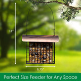 GC - Songbird Essentials - Deluxe Double Suet Cage w/Copper Metal Roof