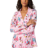 BedHead - Stretch L/S Pajama Set - Must Be Santa - Small