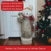Gift Essentials - 20" Light up LED Doorway Greeter - Winter Snowman